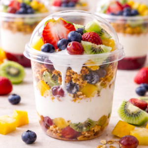 Fresh Fruit Box – 10 Premium Parfaits